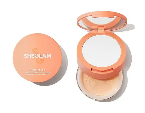 SHEGLAM Insta-Ready Face & Under Eye Setting Powder Duo Natural Linen
