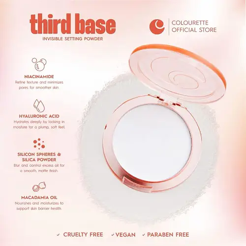 Colourette Colourette Third Base Invisible Setting Powder