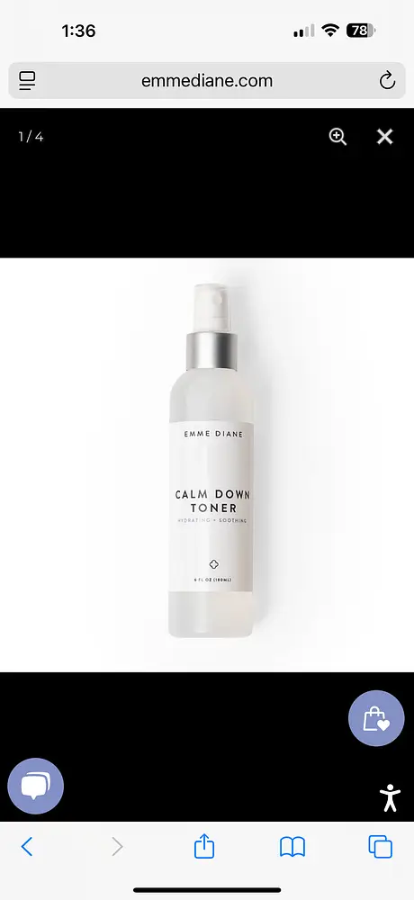 Emme Diane Calm down toner
