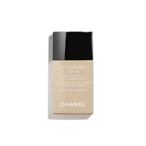 Chanel Vitalumière Aqua Ultra-Light Skin Perfecting Sunscreen Makeup SPF 15 12 Rose