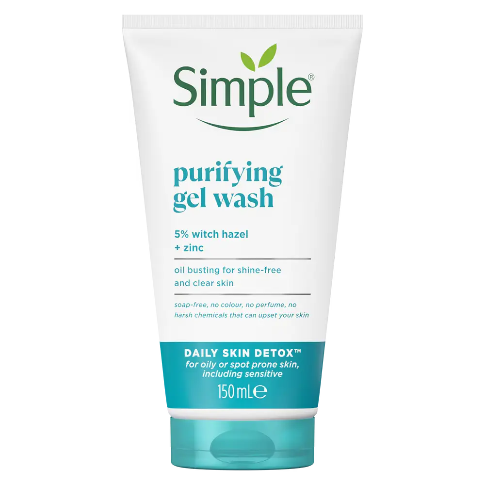 Simple Skincare Daily Skin Detox Purifying Face Wash UK