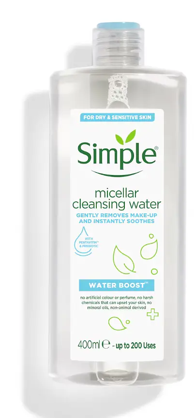 Simple Skincare Water Boost Micellar Cleansing Water US