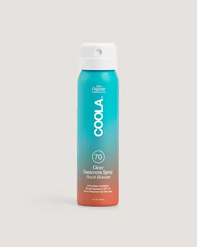 COOLA Clear Sunscreen Spray Peach Blossom