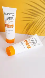 Sinoz Sinoz Spf 50 Leke Karşıtı Yüksek Koruyucu Yüz Güneş Kremi 50 ml Normal Ve Kuru Ciltler Için
