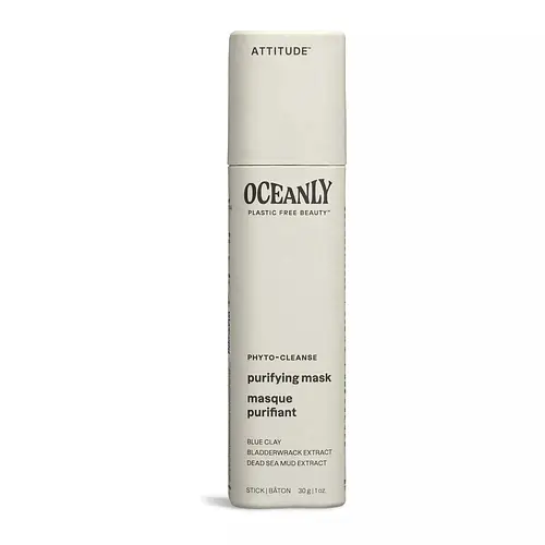 ATTITUDE Oceanly™ - Phyto-Cleanse  Purifying Solid Mask with Blue Clay
