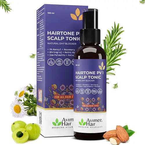 Avimee Herbal Hairtone PV 1 Scalp Spray A Natural DHT Blocker
