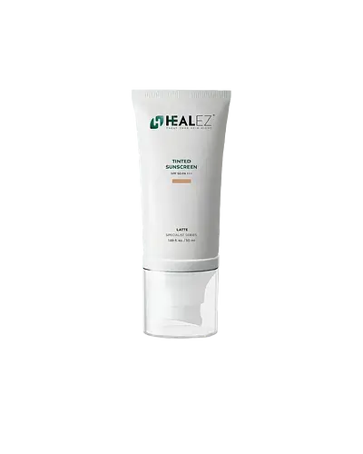 Healez Beauty Tinted Sunscreen SPF 50 Latte
