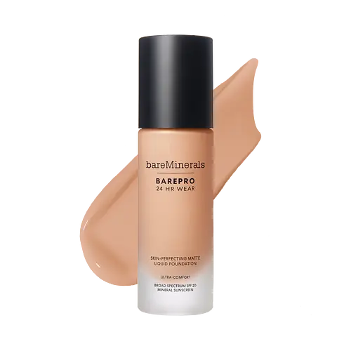 bareMinerals BAREPRO® 24HR WEAR SKIN-PERFECTING MATTE LIQUID FOUNDATION MINERAL SPF 20