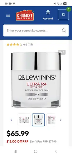 Dr. Lewinns Ultra R4 Restorative Cream