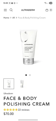 Ultraderm Face & Body Polishing Cream