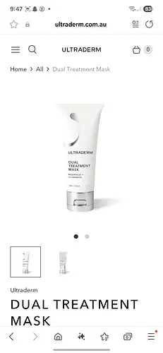 Ultraderm Dual Treatment Mask