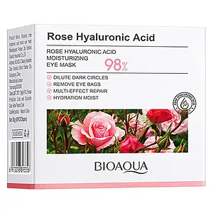 Bioaqua Rose Hyaluronic Acid Moisturizing Eye Mask