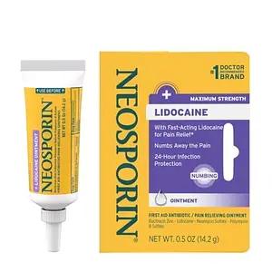 Neosporin + Lidocaine Antibiotic Treatment