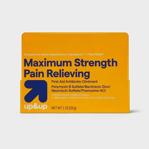 up&up Antibiotic Maximum Strength Pain Relieving First Aid Ointment
