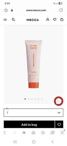 Mecca Cosmetica MELT DOWN Makeup Removing Cleansing Balm