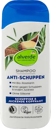 Alverde Naturkosmetik Shampoo Anti-Schuppen Paranuss, Rosmarin