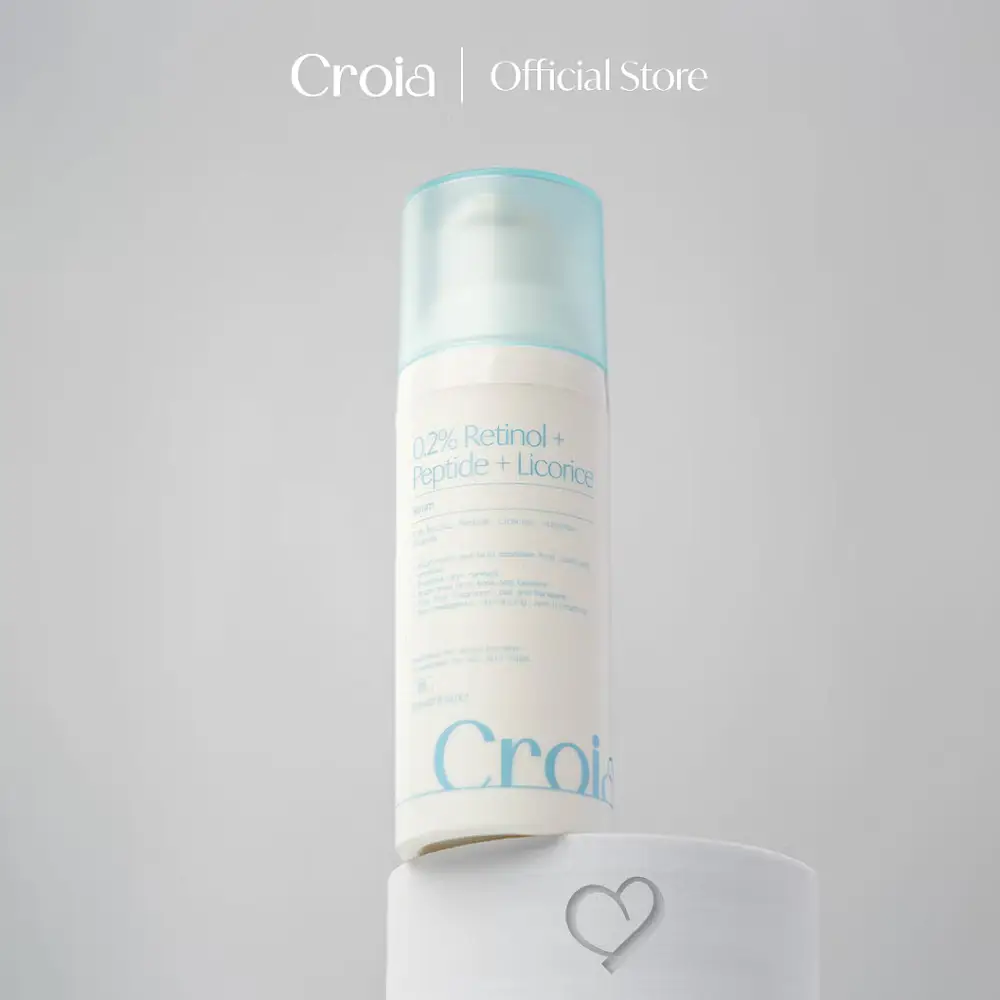 Croia 0.2% Retinol + Peptide + Licorice Serum