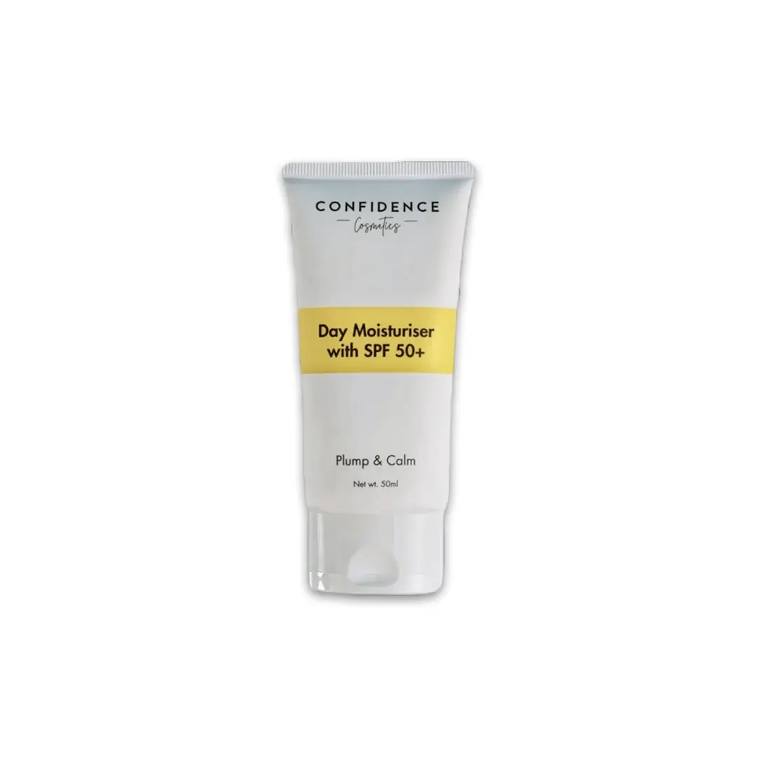 Confidence Cosmetics Plump & Calm Day Moisturiser SPF 50+