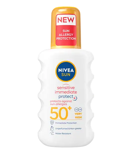 Nivea Sun Protect & Sensitive Protective Sunscreen Spray SPF 50+