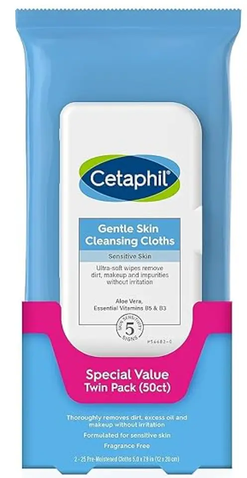 Cetaphil Gentle Skin Cleaning Cloths Wipes