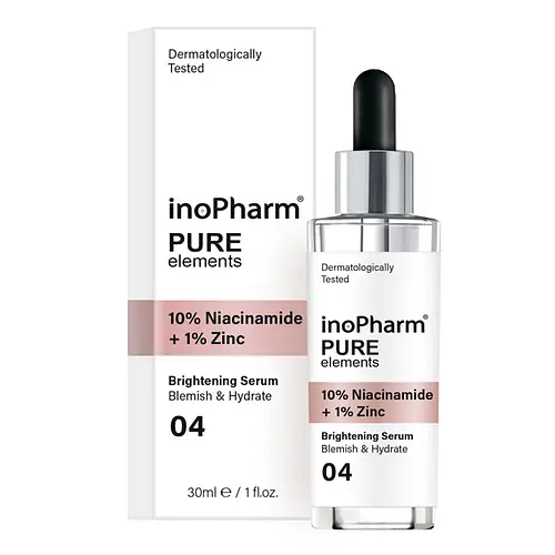 Inopharm Pure Elements Facial Serum 10% Niacinamide + 1% Zinc