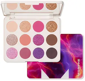 Morphe Chromaplus 12-Pan Eyeshadow Palette Electric Currant