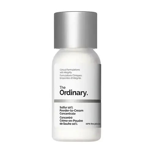 The Ordinary Sulfur 10% Powder-to-Cream Concentrate Acne Spot Treatment