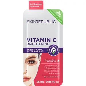 Skin Republic Biodegradable Sheet Mask Brightening Vitamin C