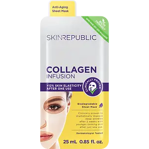 Skin Republic Biodegradable Sheet Mask Collagen Infusion
