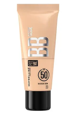 Maybelline Fit Me BB Nude Cream SPF 50 10