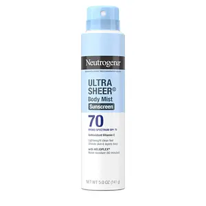 Neutrogena Ultra Sheer Body Mist Sunscreen Spray SPF 70