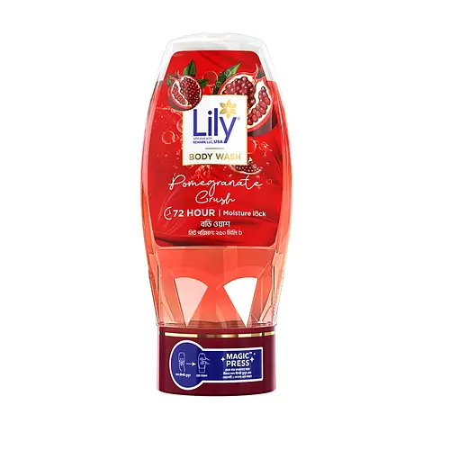 Lily Pomegranate crush body wash