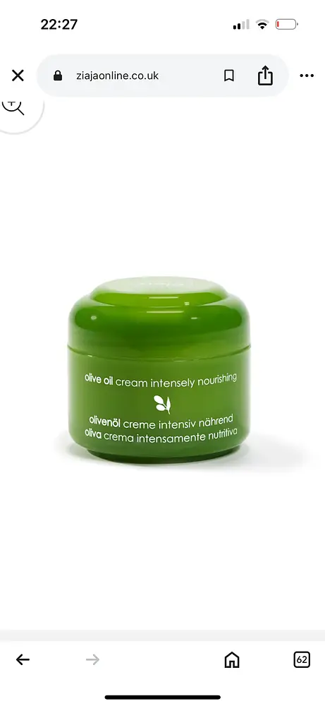 Ziaja olive oil cream