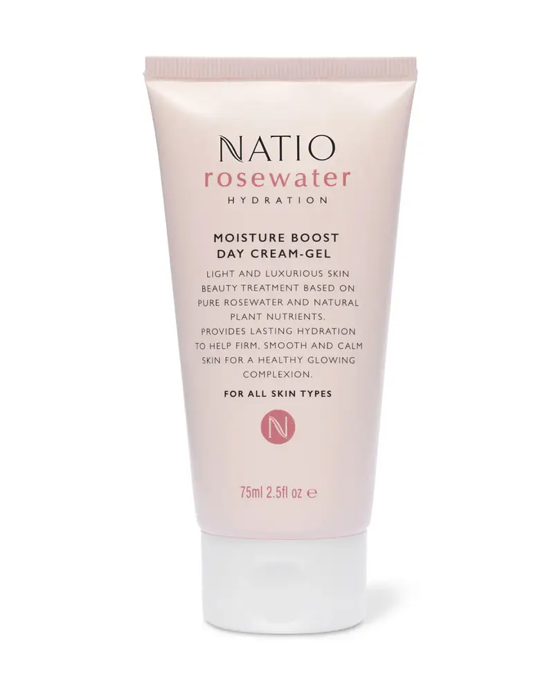 Natio Rosewater Hydration Moisture Boost Day Cream-Gel