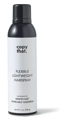 Copy That. Flexible Lightweight Hairspray