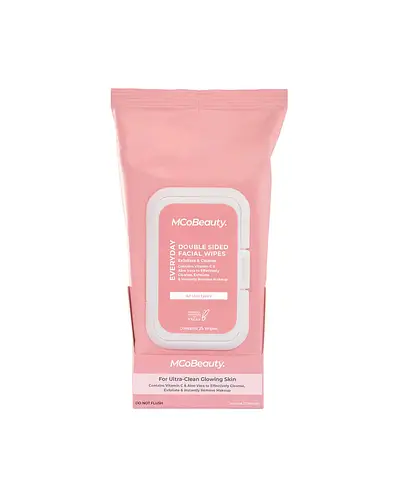 MCoBeauty. Double Sided Facial Wipes