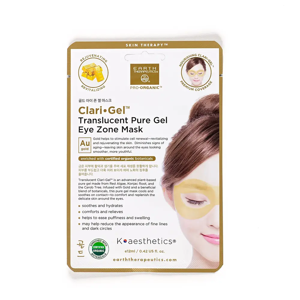 Earth Therapeutics Clari-Gel Eye Zone Mask Gold