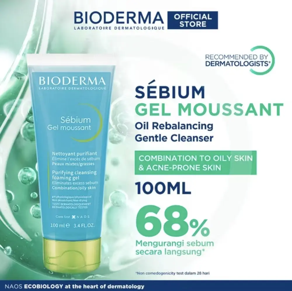 Bioderma sebium gel moussant foaming gel