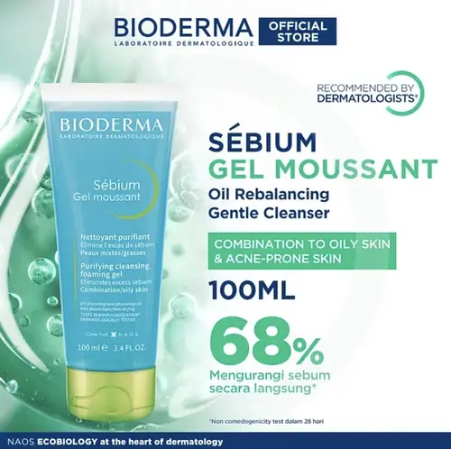 Bioderma sebium gel moussant foaming gel