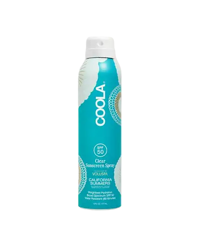 COOLA Clear Sunscreen Spray SPF 50 Voluspa’s California Summers