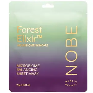 Nobe Microbiome Skincare Forest Elixir® Microbiome Balancing Sheet Mask