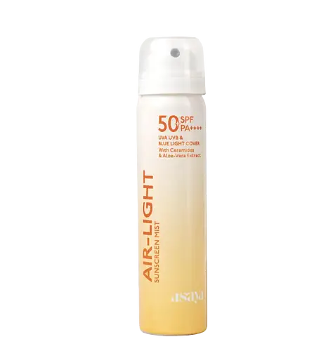 Asaya Air-Light Sunscreen Mist SPF 50+