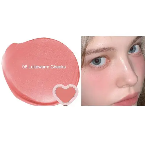 Aou Cosmetics Soft Cream Blush 06 Lukewarm Cheeks