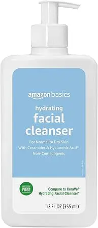 Amazon Basics Hydrating Facial Cleanser,
