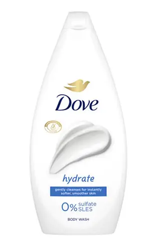Dove Essential Care Body Wash Hydrate