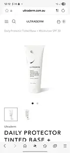 Ultraderm Daily Protector Tinted Base + Moisturiser SPF 30