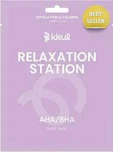 Kkul Relaxation Station AHA/BHA Sheet Mask