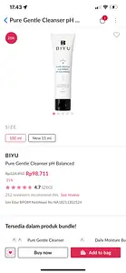 Biyu Pure Gentle Cleanser