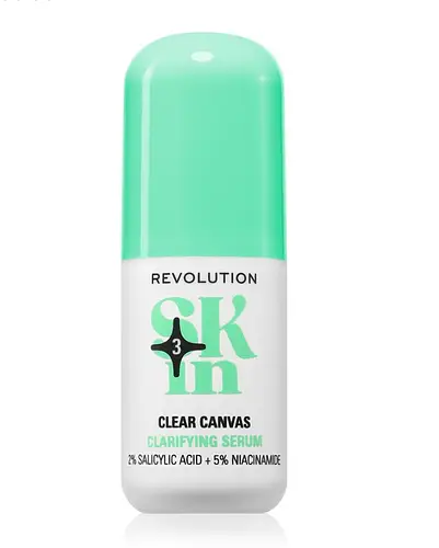 Revolution Beauty Clear canvas 5% niacinamide & 2% salicylic acid clarifying serum