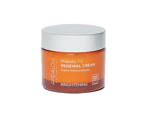 Andalou Naturals Brightening Probiotic + Vitamin C Renewal Cream